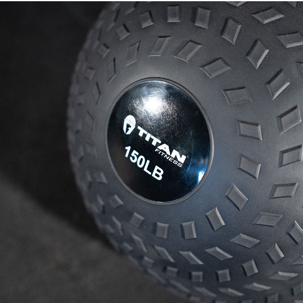 Scratch and Dent, 150 LB Rubber Tread Slam Ball - Image 2