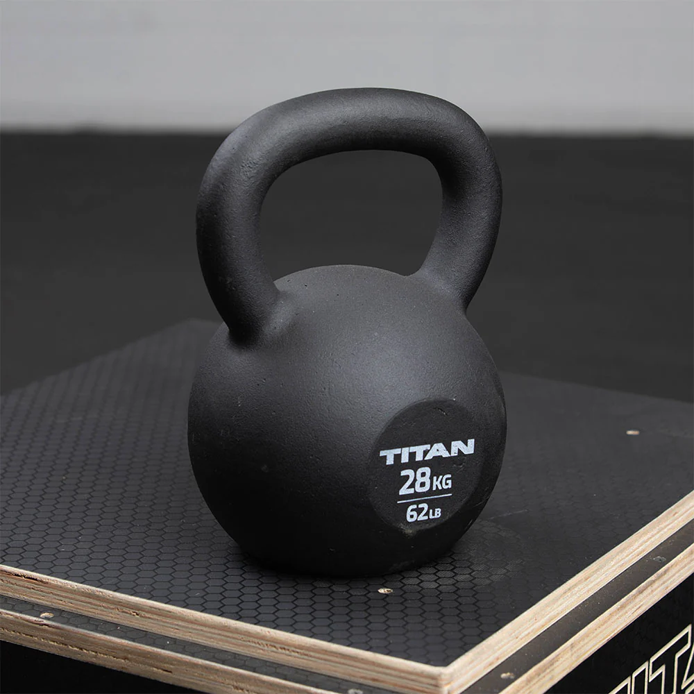Scratch and Dent, 28 KG Cast Iron Kettlebell - Image 2