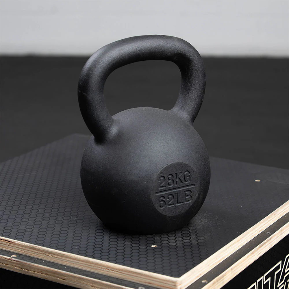 Scratch and Dent, 28 KG Cast Iron Kettlebell - Image 3
