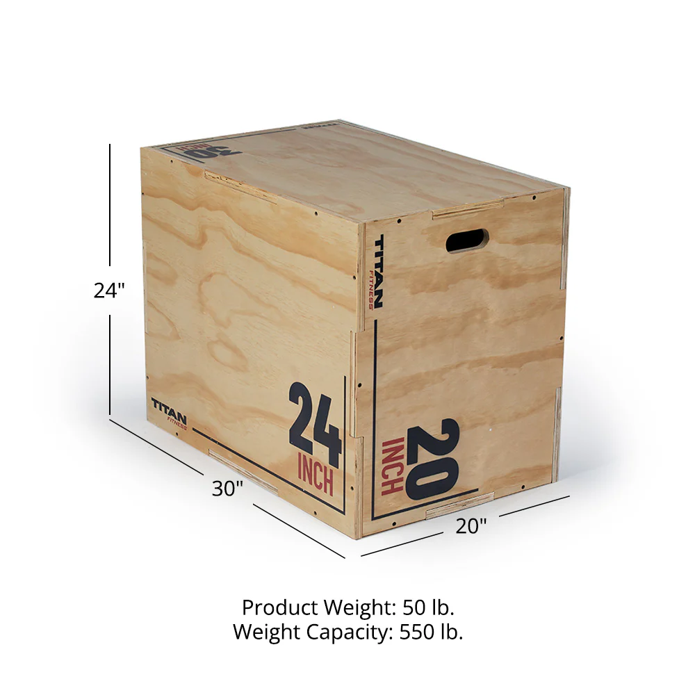 3-in-1 Wooden Plyo Box - Image 20