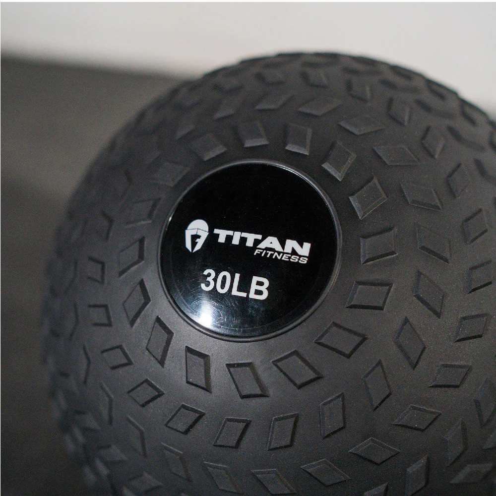 Scratch and Dent, 30 LB Rubber Tread Slam Ball - Image 2