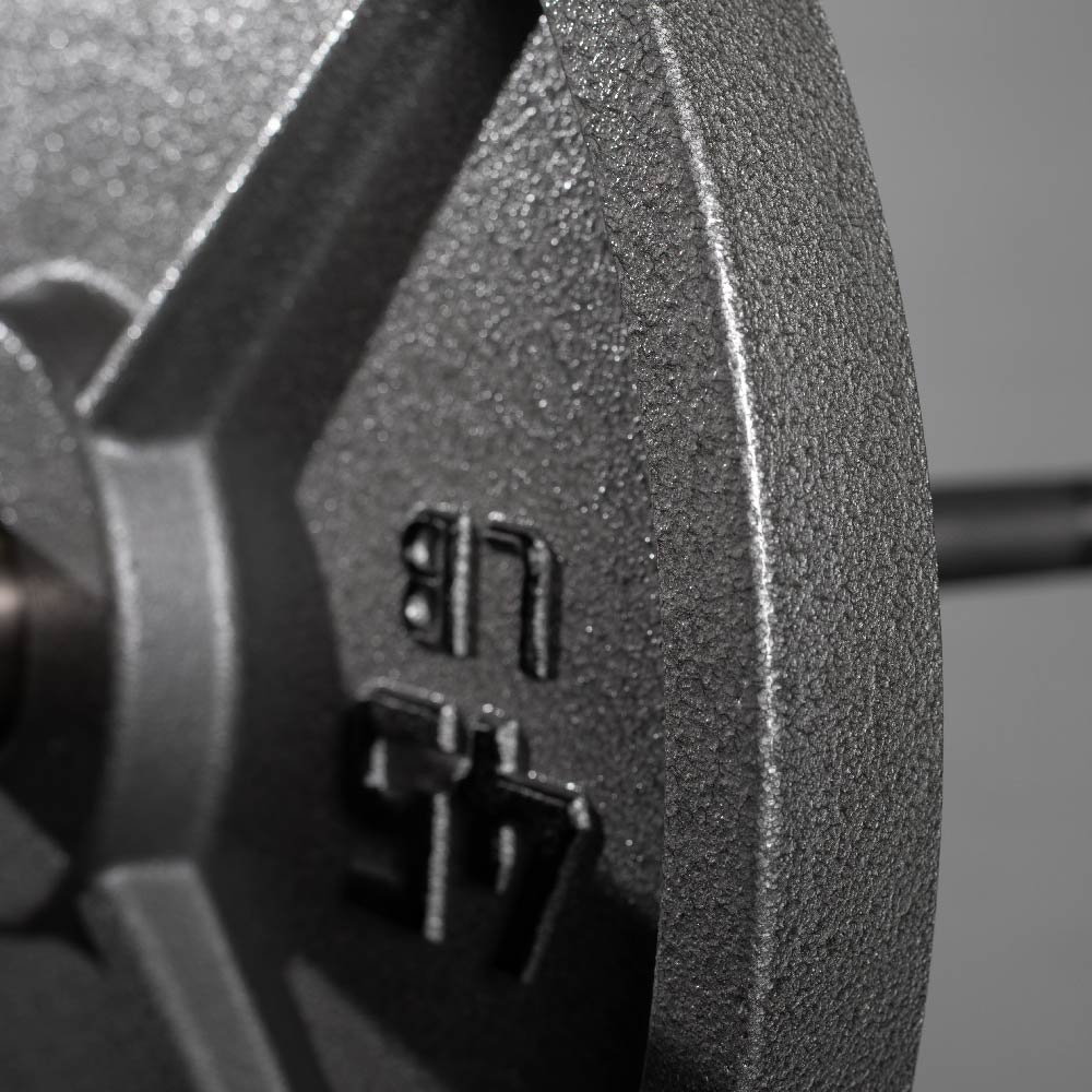45 LB Single Cast Iron Olympic Plate - Image 5