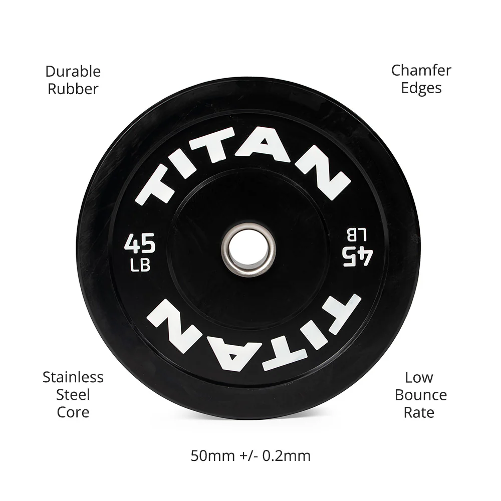 45 LB Single Economy Bumper Plate - Image 7