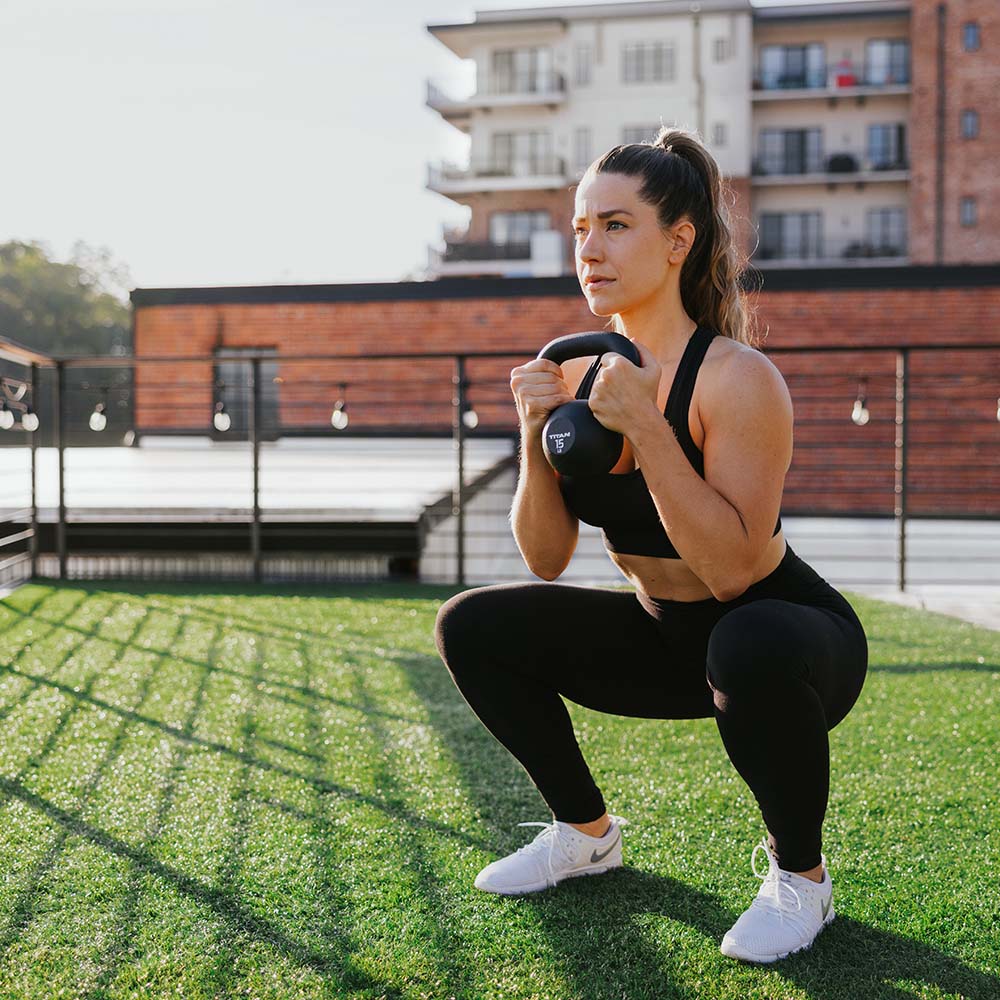 55 LB Cast Iron Kettlebell - Image 2