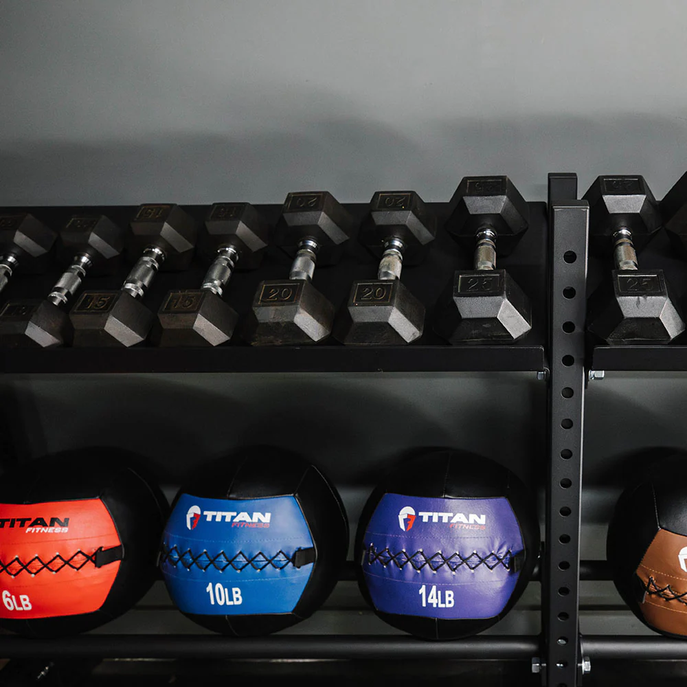 Elite Series Extension Unit Mass Storage System with Bumper & Medicine Ball Shelves - Image 30