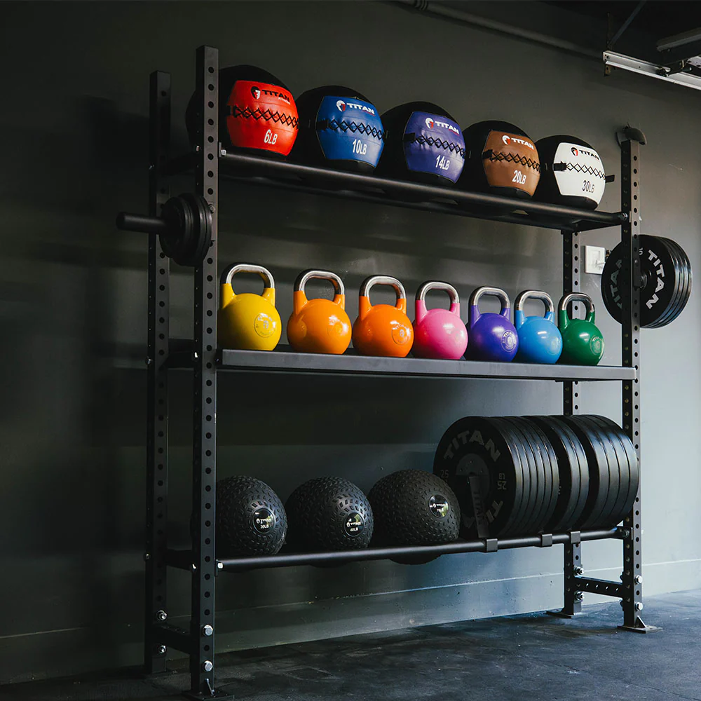 Elite Series Mass Storage System with Bumper Plate & Medicine Ball Shelves - Image 62