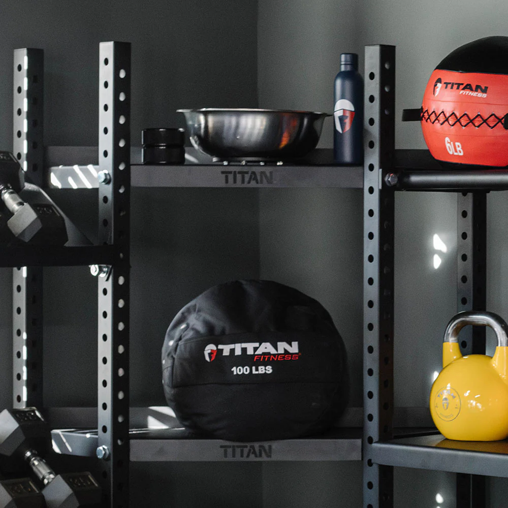 Elite Series Mass Storage System with Bumper Plate & Corner Shelves - Image 29