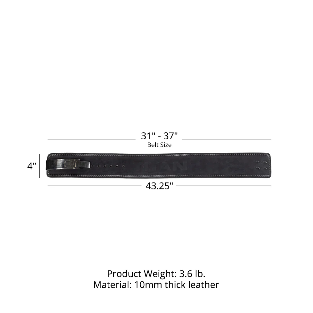 Scratch and Dent, Large Powerlifting Lever Belt - Image 9