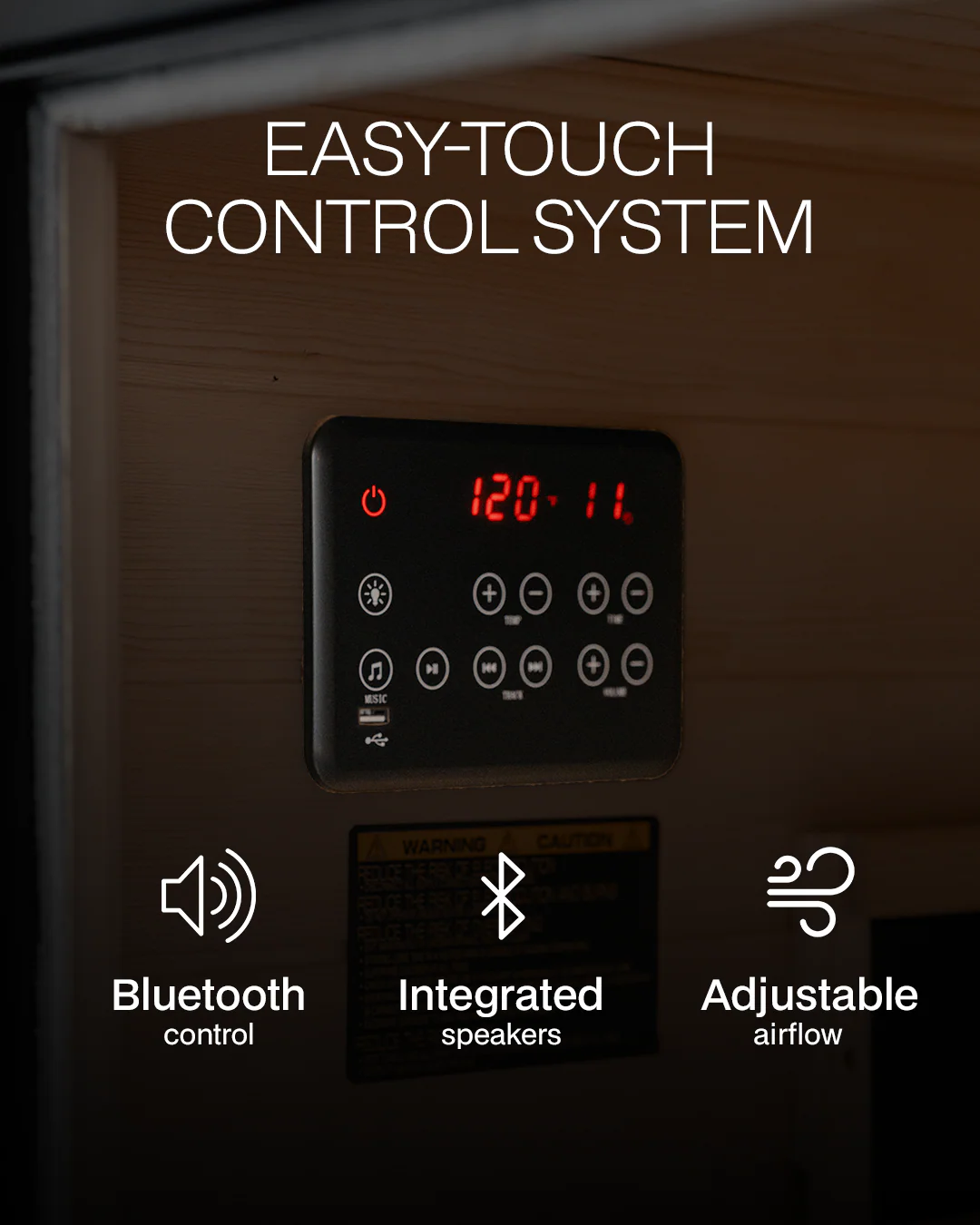 SaunaBox® Solara: Full Spectrum Infrared Sauna - Image 9