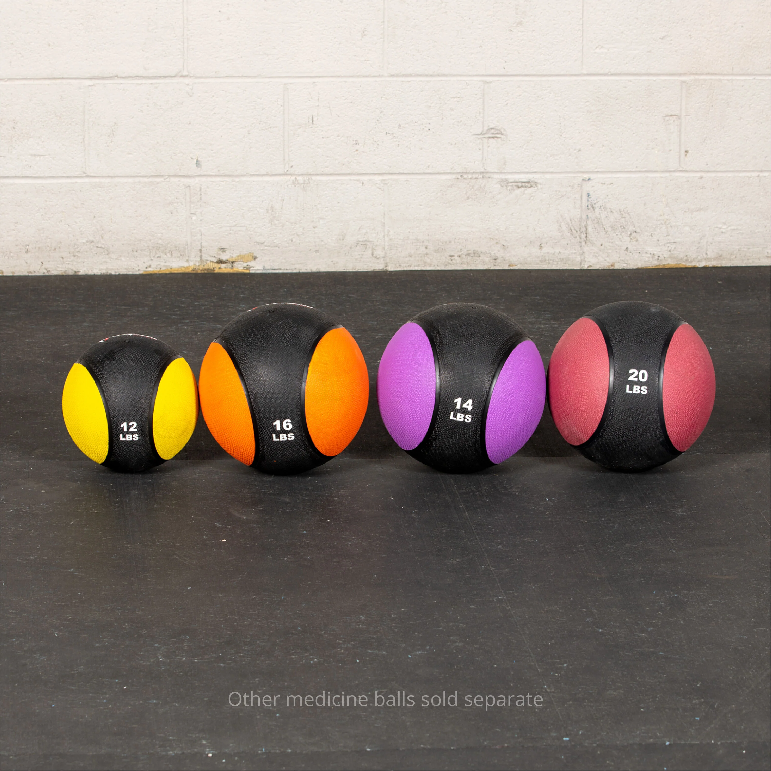 Scratch and Dent - 16 LB Rubber Medicine Ball - FINAL SALE - Image 6