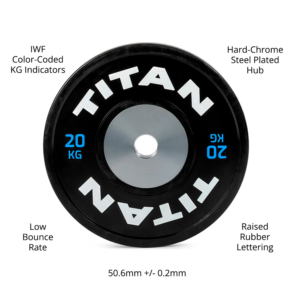 Scratch and Dent, 20 KG Single Elite Competition Plate - Image 7
