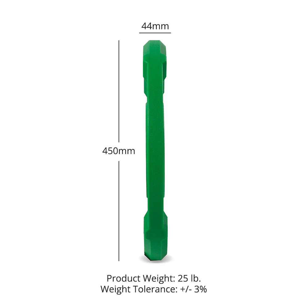 25 LB Pair EZ-Grip Elite Urethane Color Plates - Image 10
