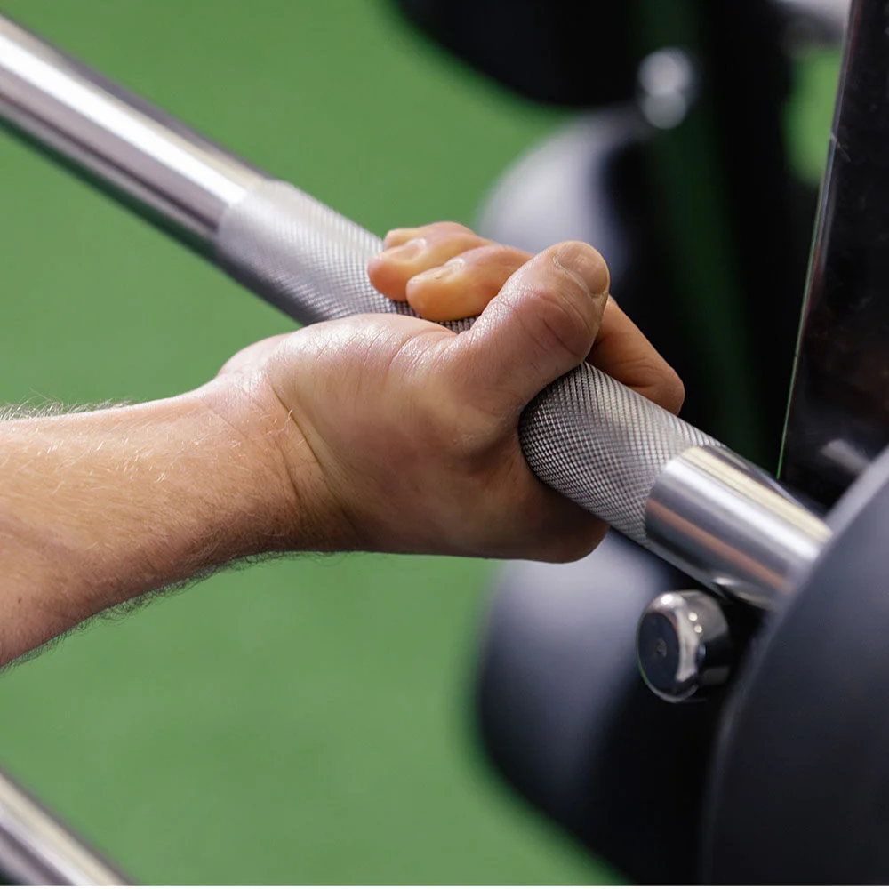 Scratch and Dent, 30 LB Straight Fixed Urethane Barbell - Image 6