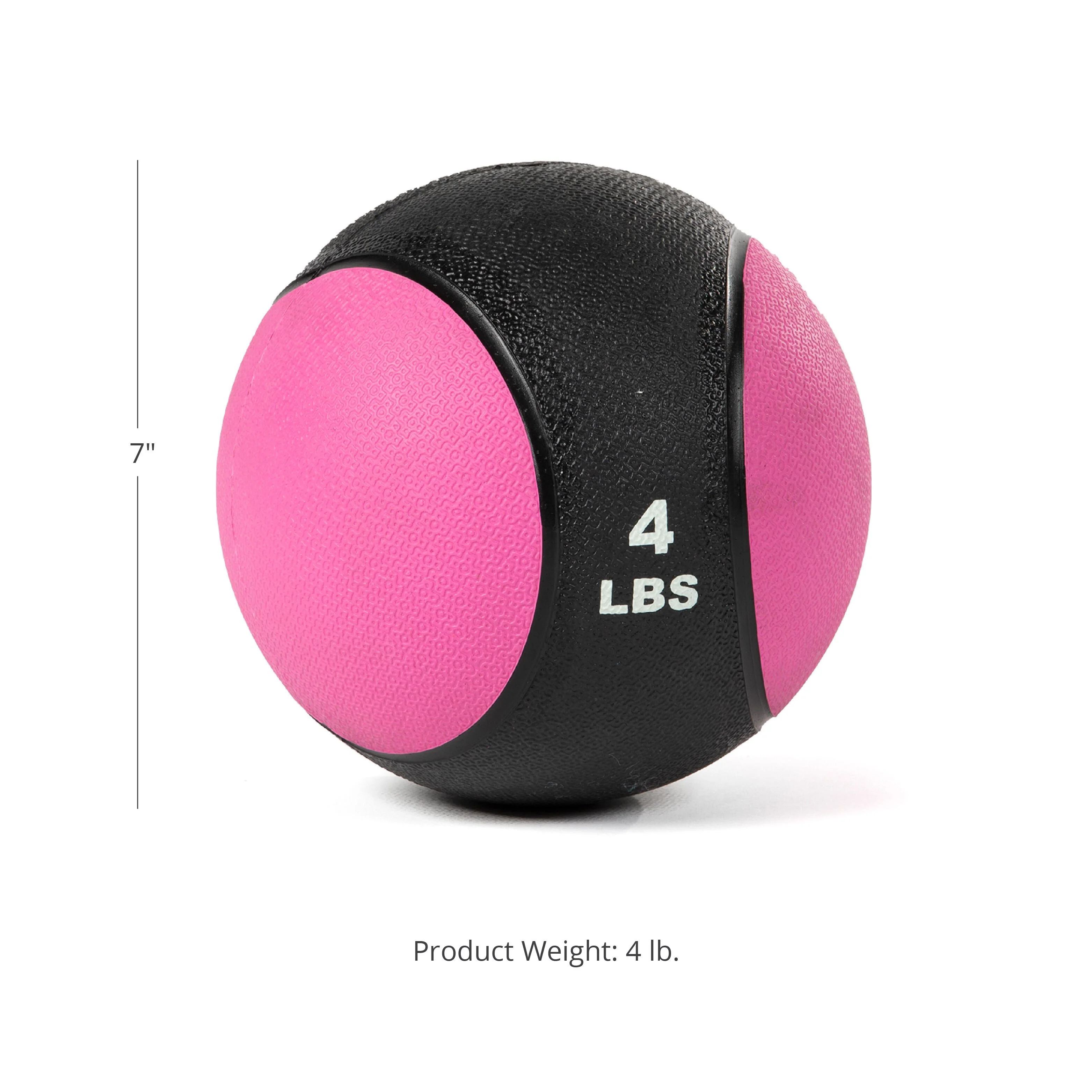 Scratch and Dent - 4 LB Rubber Medicine Ball - FINAL SALE - Image 2