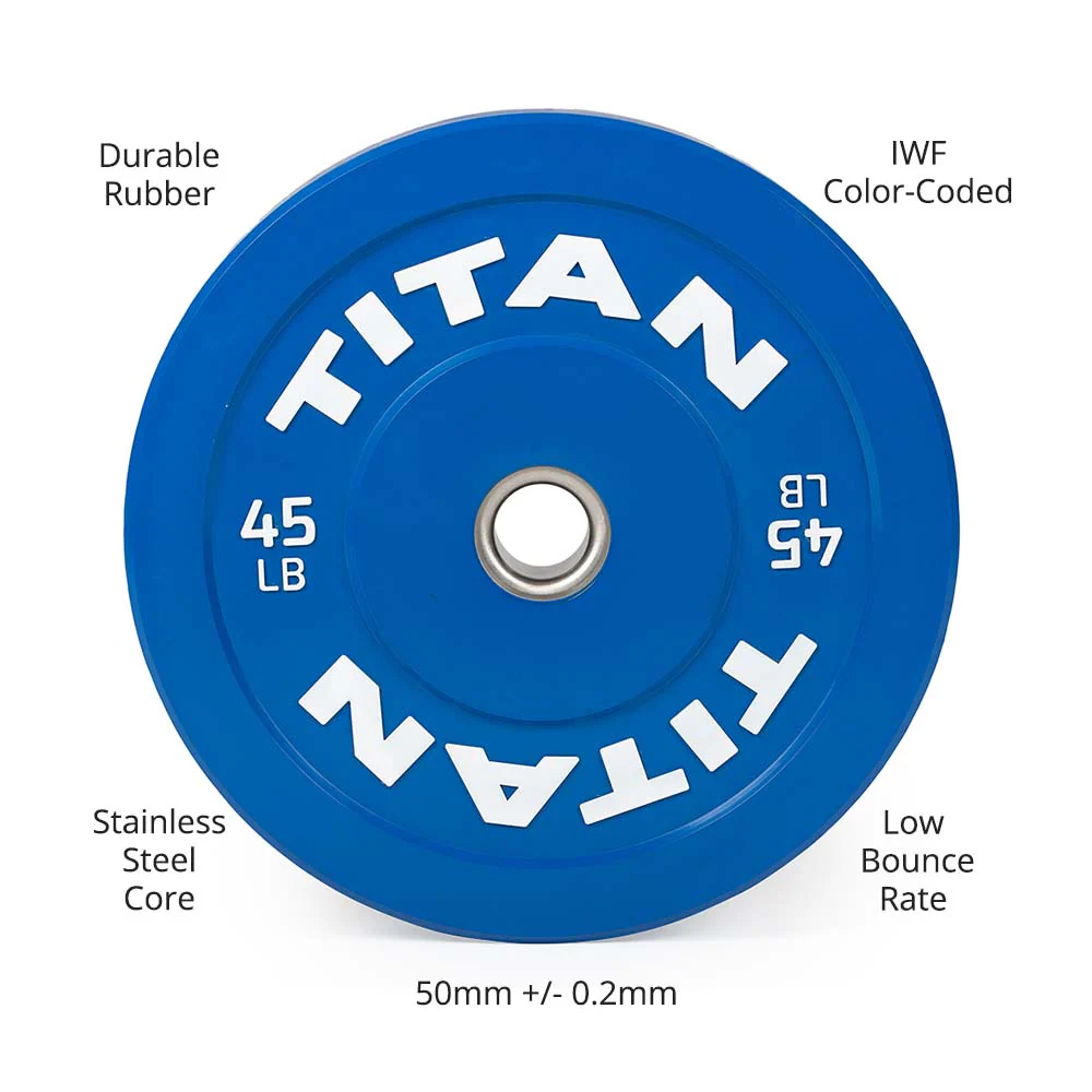 45 LB Single Economy Color Bumper Plate - Image 7