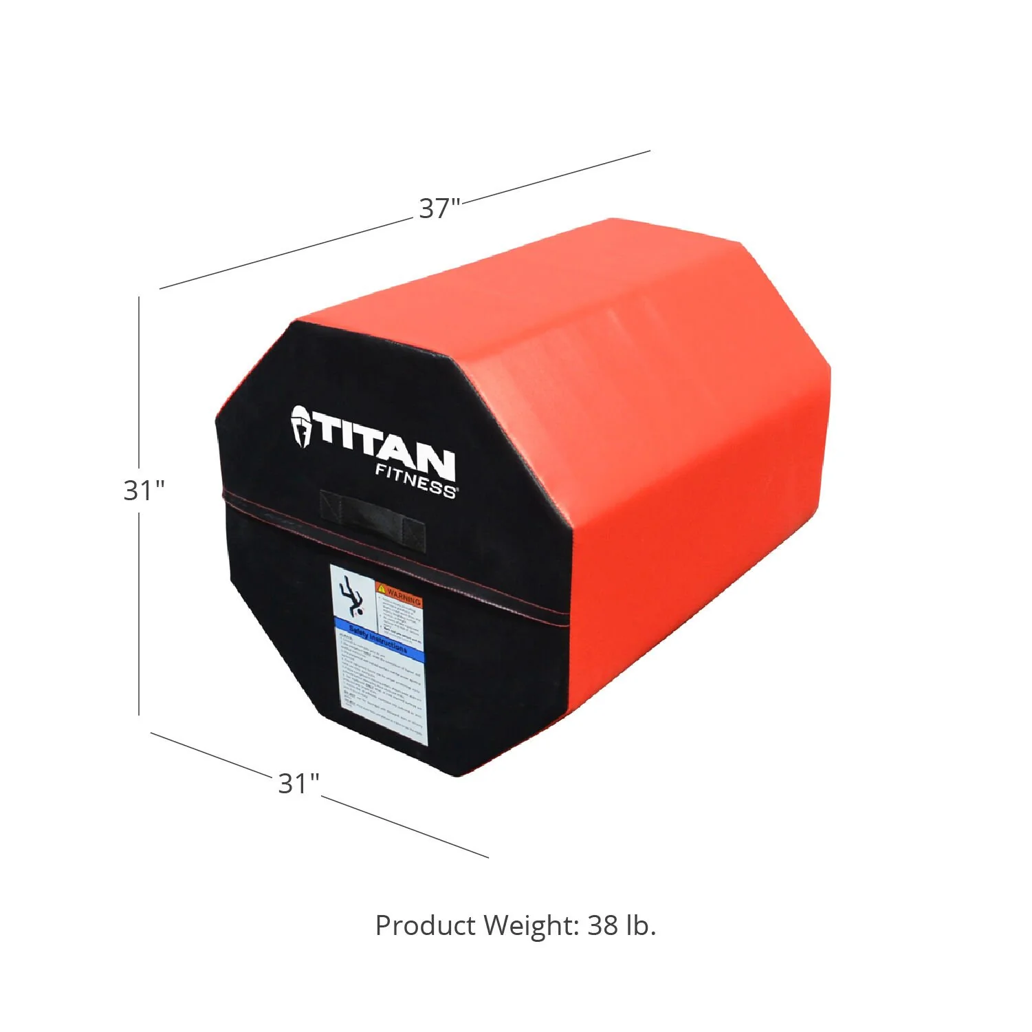 Scratch and Dent - Junior Gymnastic Large Octagon Style Tumbler Trainer - FINAL SALE - Image 8
