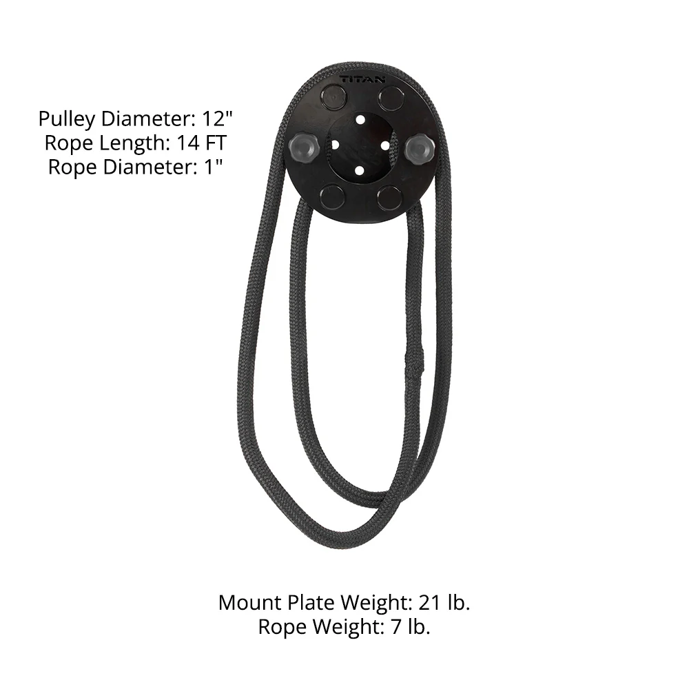 Scratch and Dent, Rack Mounted Infinity Rope Pulley System - Image 10