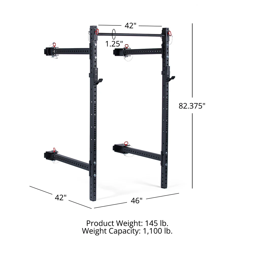 Scratch and Dent, T-3 Series Folding Power Rack - Image 10