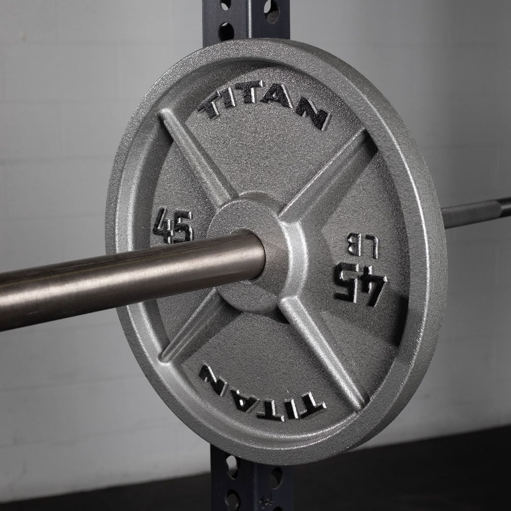 Scratch and Dent - 245 LB Set Cast Iron Olympic Plates - FINAL SALE - Image 5