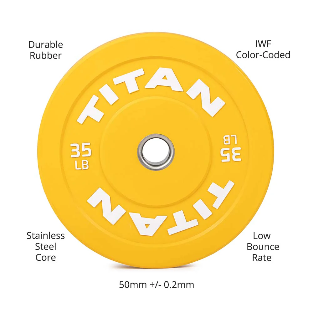 35 LB Single Economy Color Bumper Plate - Image 7