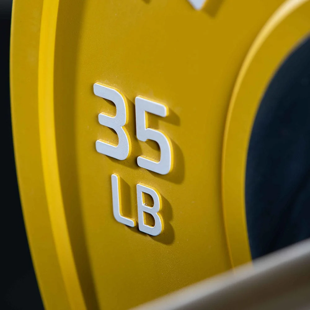 Scratch and Dent, 35 LB Single Elite Color Bumper Plate - Image 4