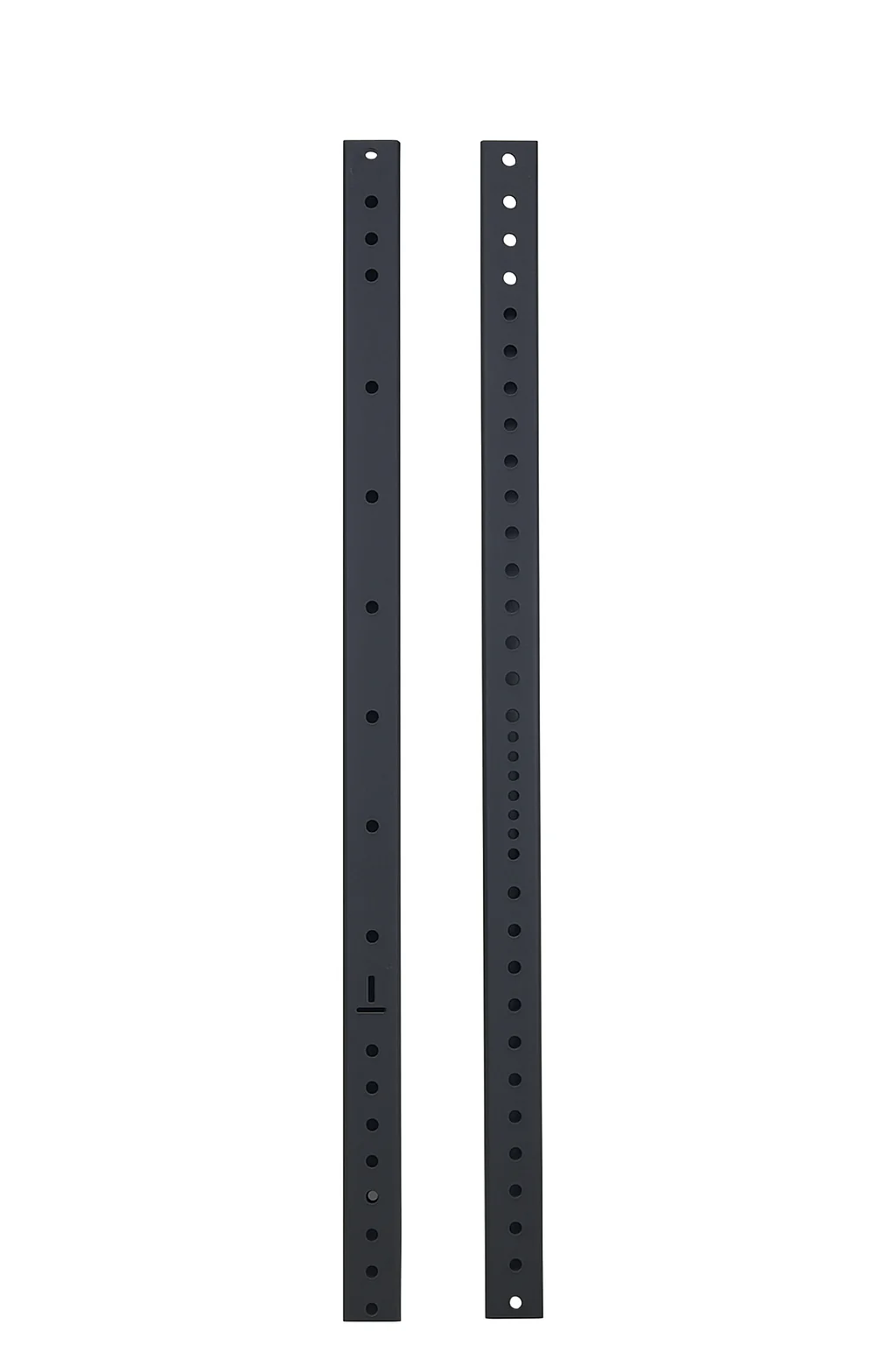 Scratch and Dent, X-3 Flat Foot Series Black Uprights | 2 Pack