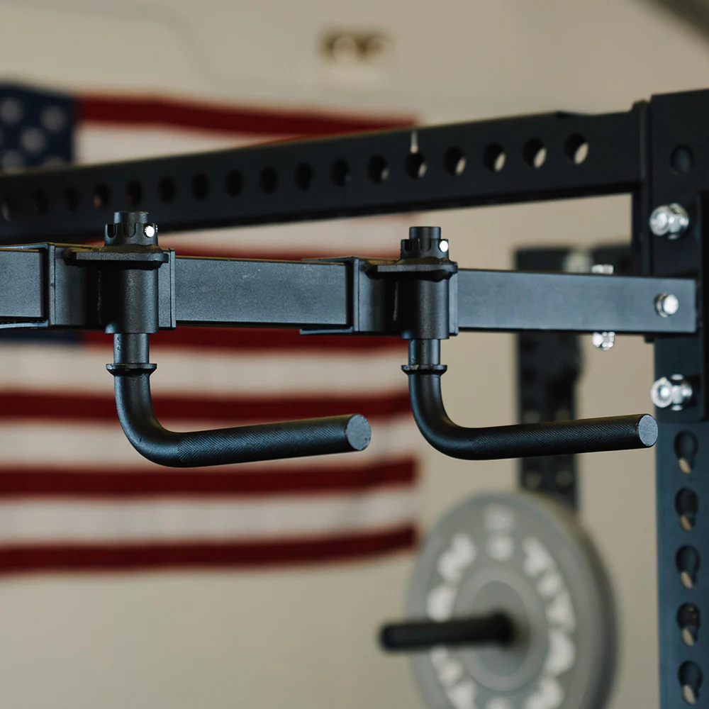 Adjustable Handle Pull Up Bar – Rack Mounted - Image 2