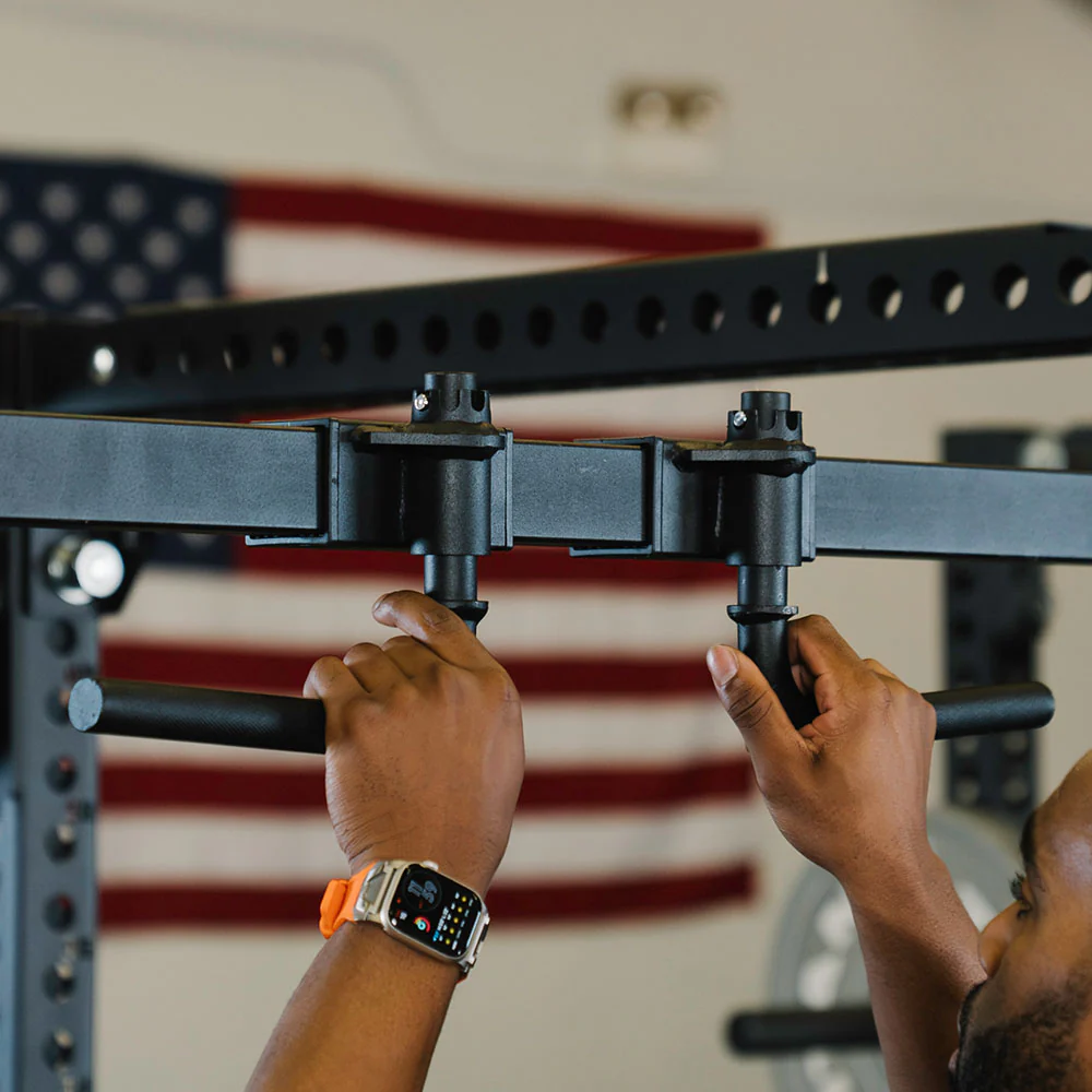Adjustable Handle Pull Up Bar – Rack Mounted - Image 5