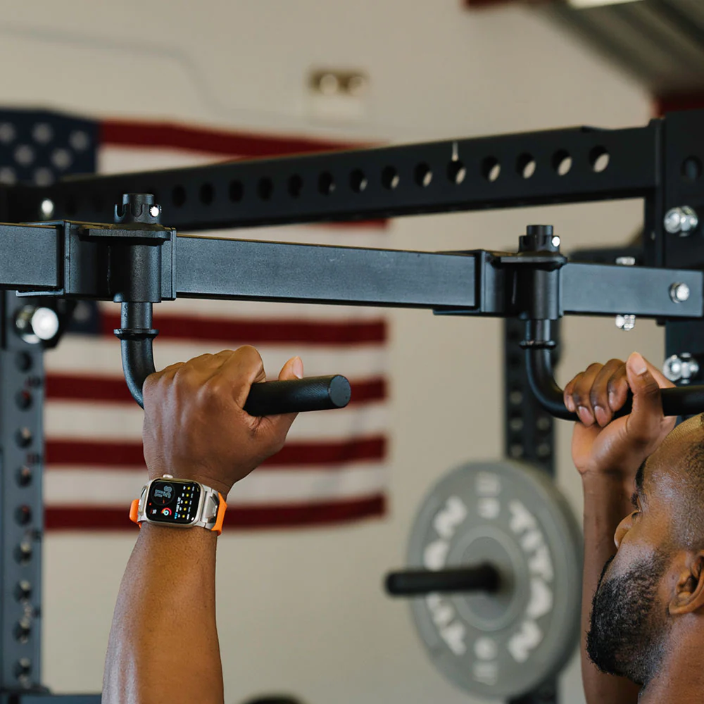 Adjustable Handle Pull Up Bar – Rack Mounted - Image 7