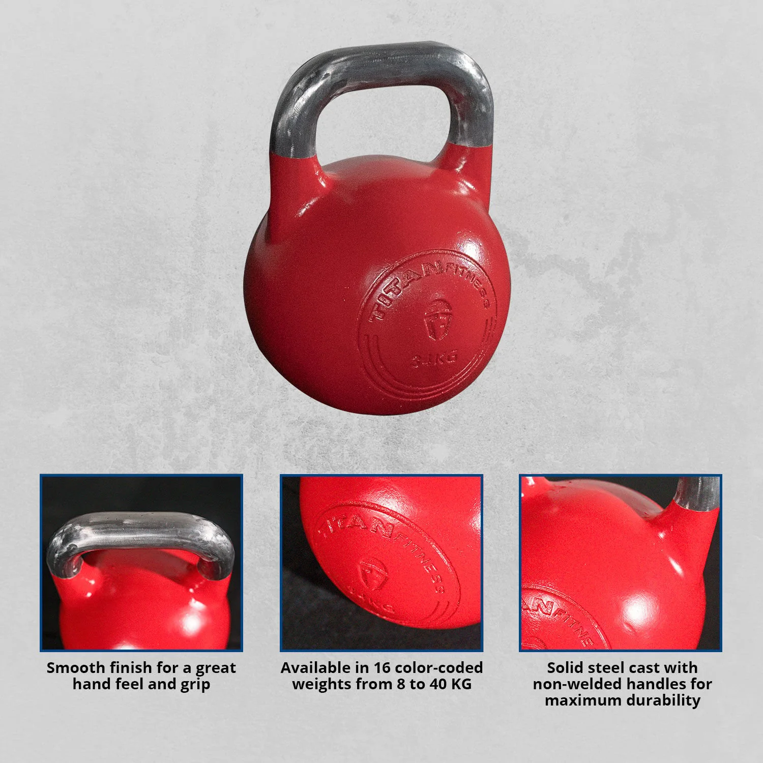 Scratch and Dent - Competition Style Kettlebell - 34 KG - FINAL SALE - Image 7