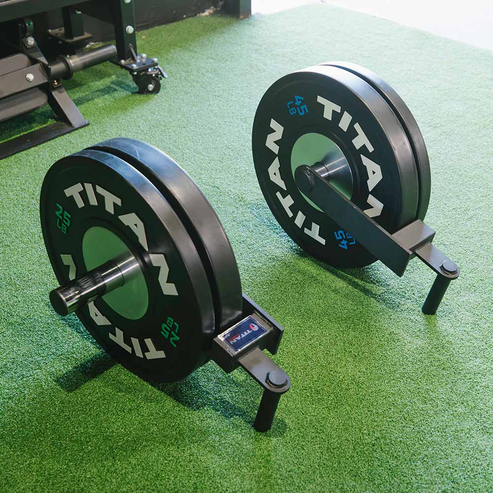 Scratch and Dent, Mini Farmer's Walk Handles with Olympic Weight Posts - Image 7