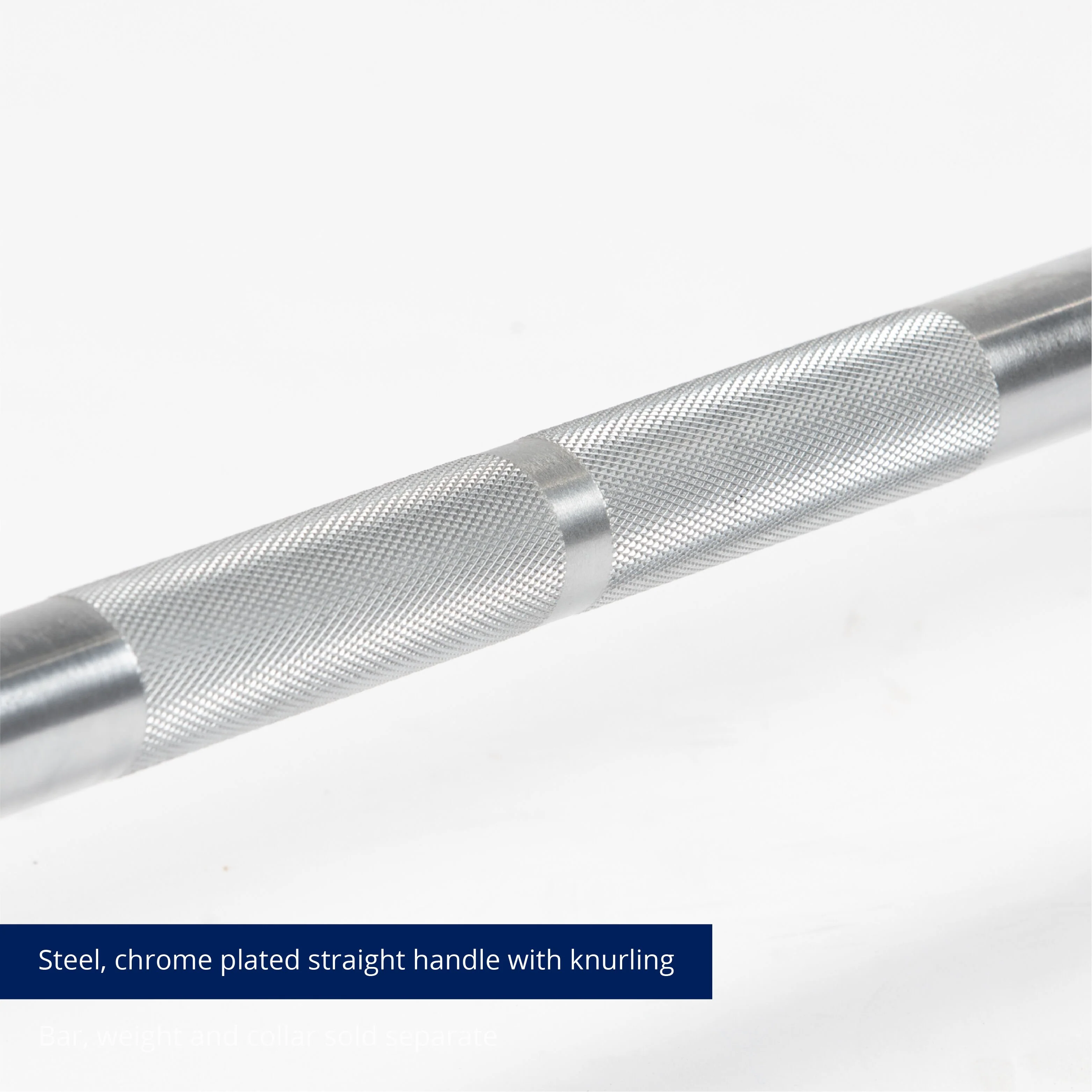 Scratch and Dent - Rubber Fixed Barbell | Straight | 60 LB - FINAL SALE - Image 5