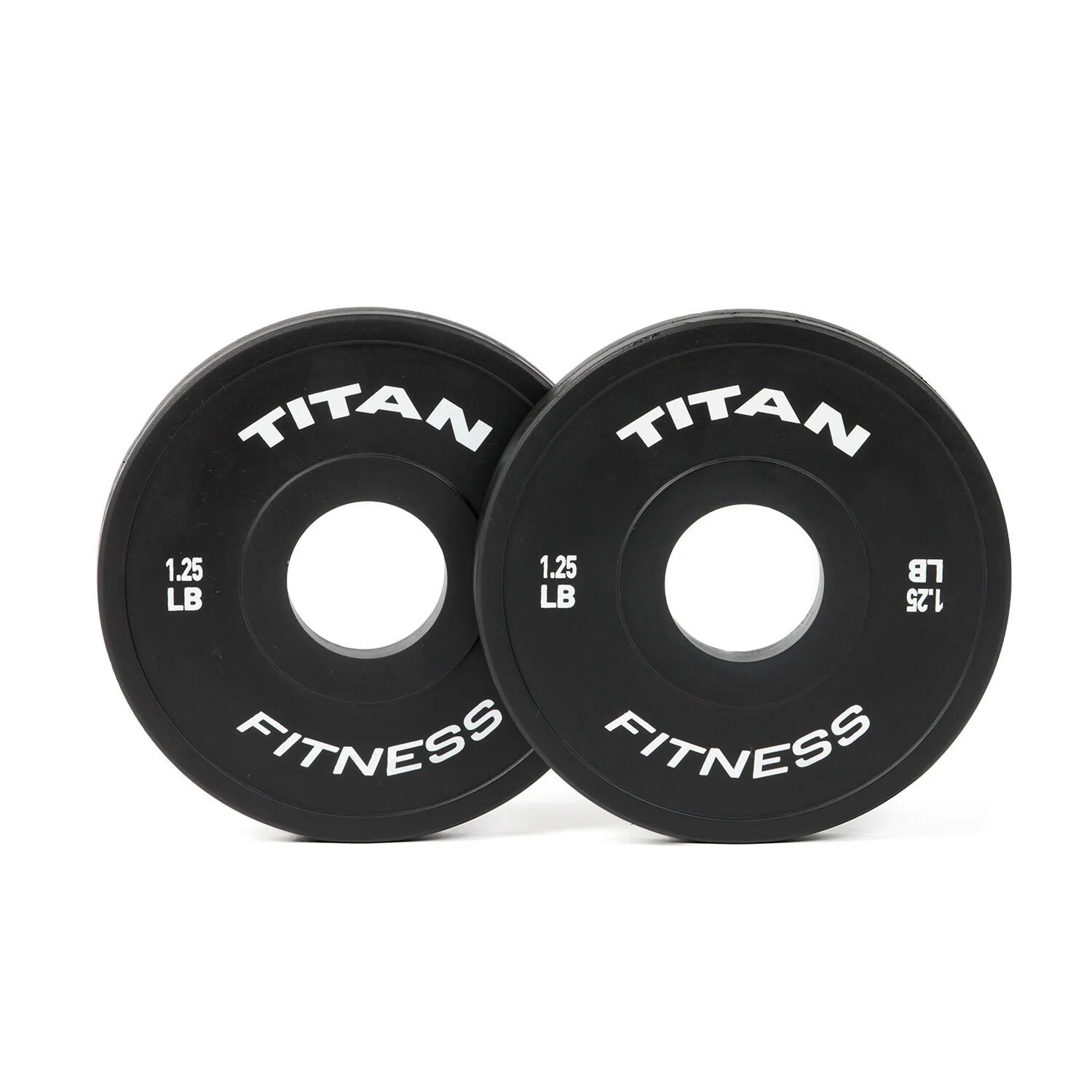 Scratch and Dent, 1.25 LB Pair Black Change Plates