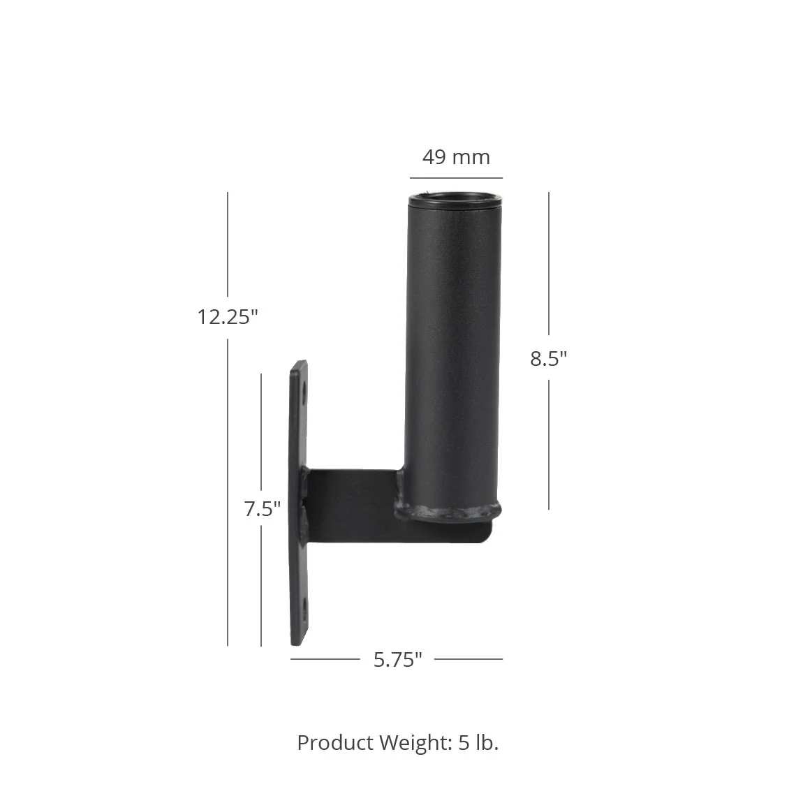 Vertical Mount Barbell Holder Fits T-3 or X-3 Series - Image 7