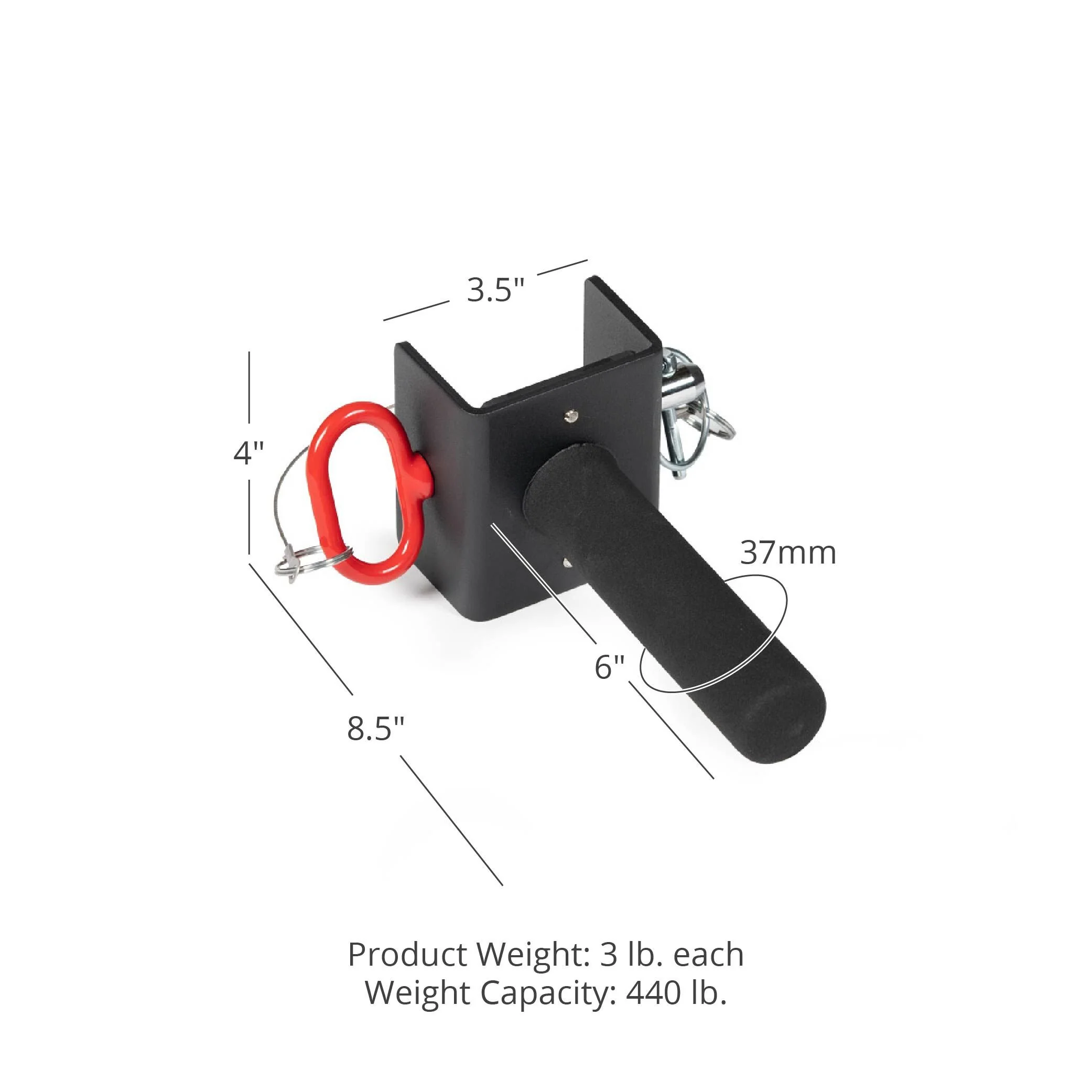 Scratch and Dent, T-3 Series Squat Handles - Image 7