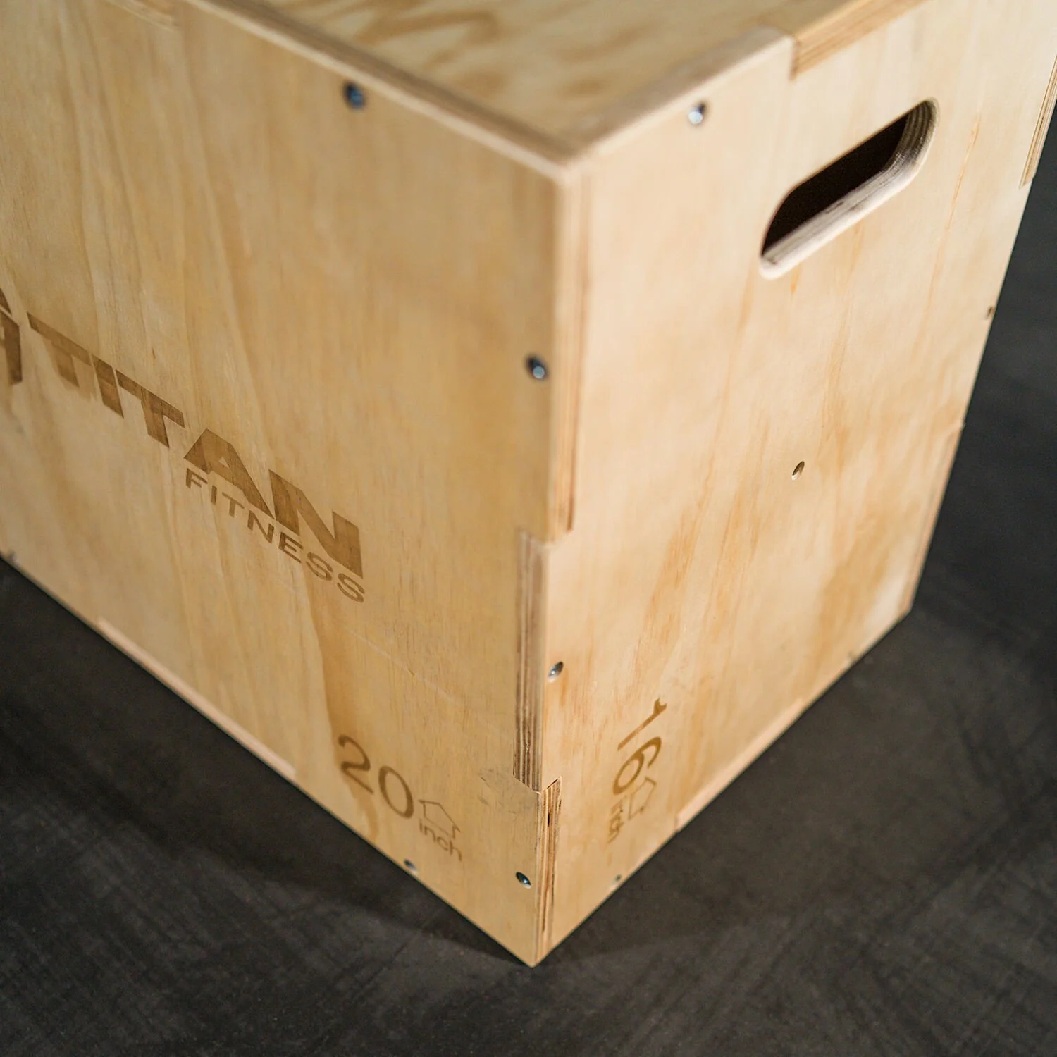 Scratch and Dent - Titan Fitness 16" 20" 24" Wood Plyometric Box HD Plyo Box Jump Exercise Training - FINAL SALE - Image 9