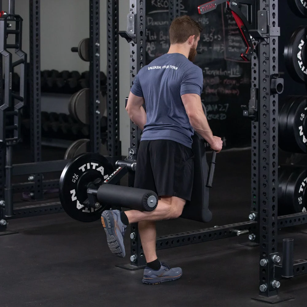 TITAN Series Rack Mounted Leg Curl and Extension - Image 3