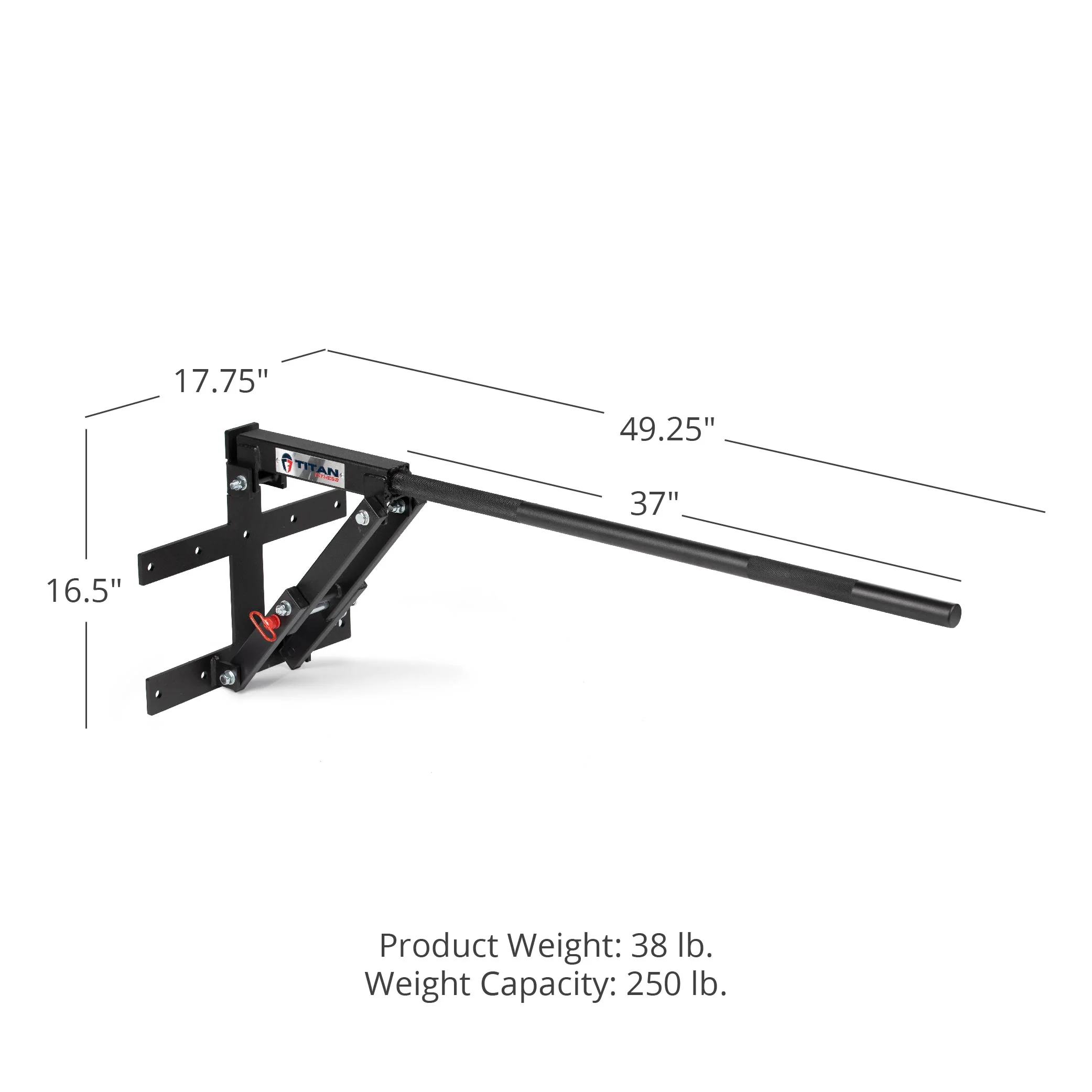 Wall-Mount Pop-Out Pull-Up Bar - Image 8