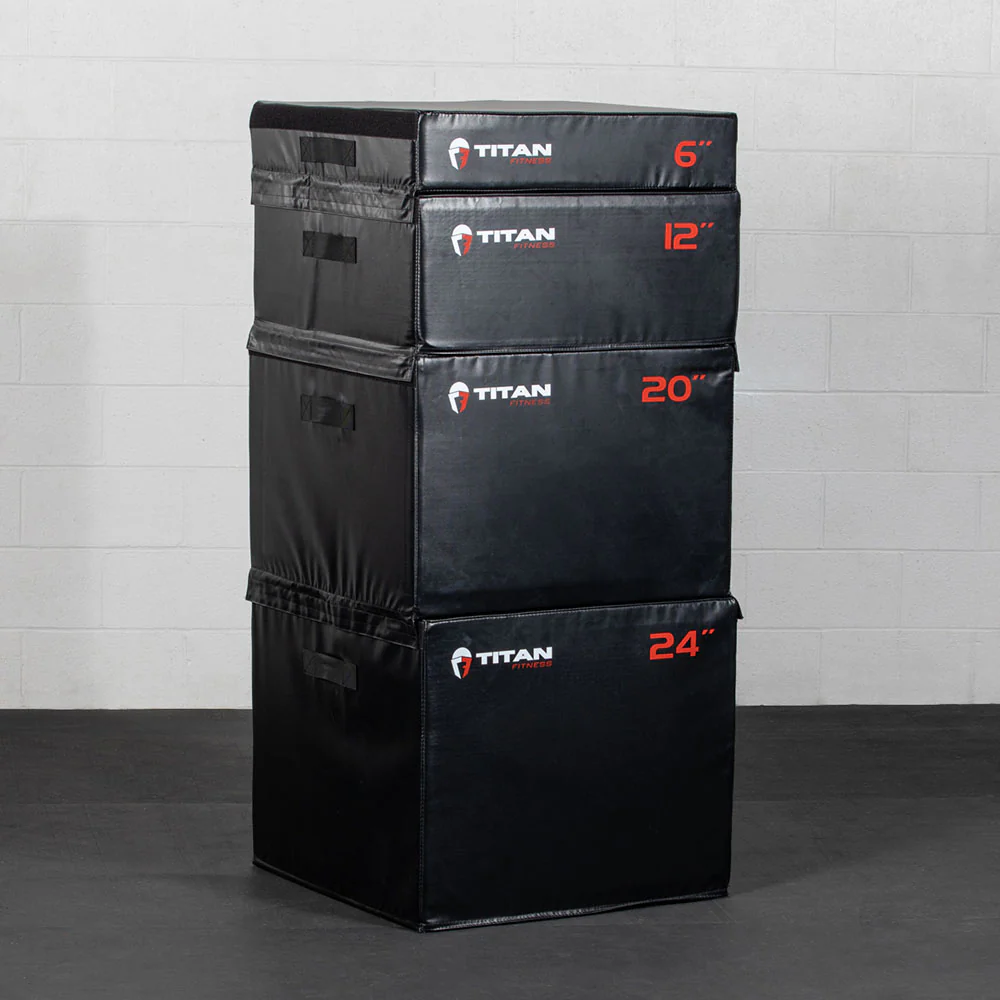 Stackable Soft Foam Plyometric Boxes - Image 2