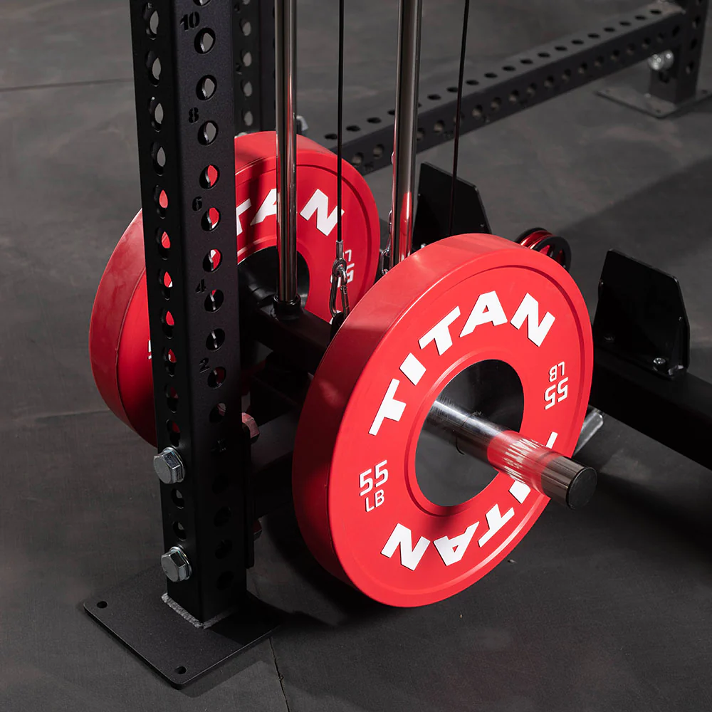 TITAN Series Lat Tower Power Rack Attachment - Image 57