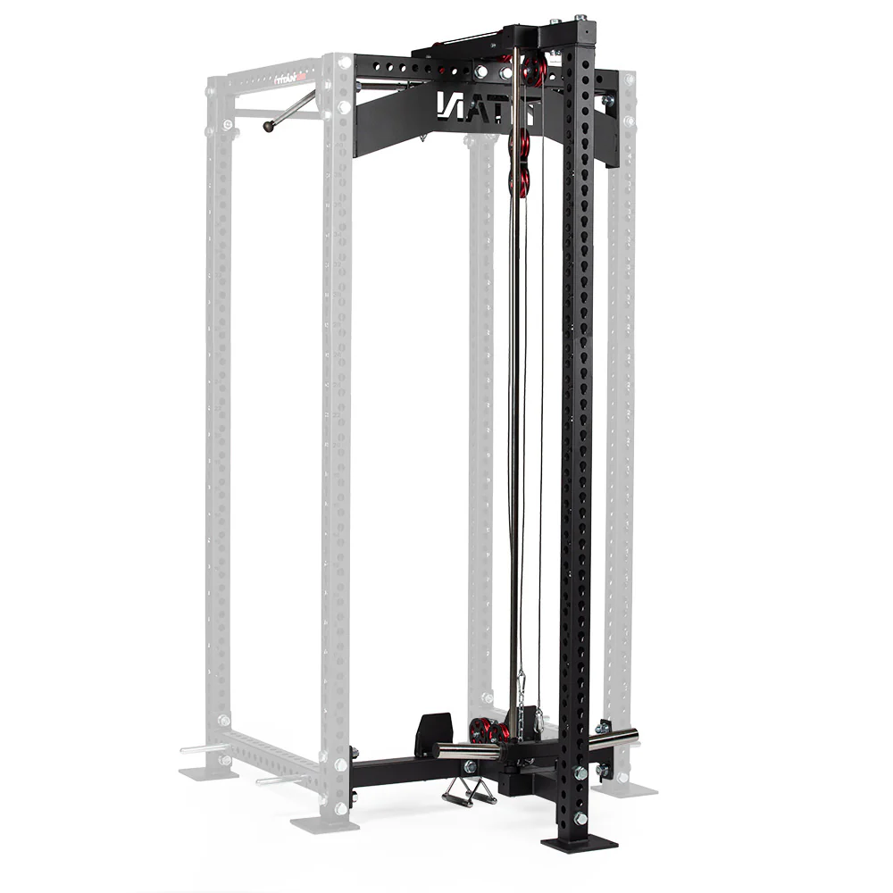 TITAN Series Lat Tower Power Rack Attachment - Image 61