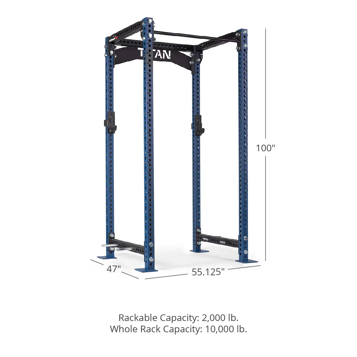 TITAN Series Power Rack 100" 36" - Image 193