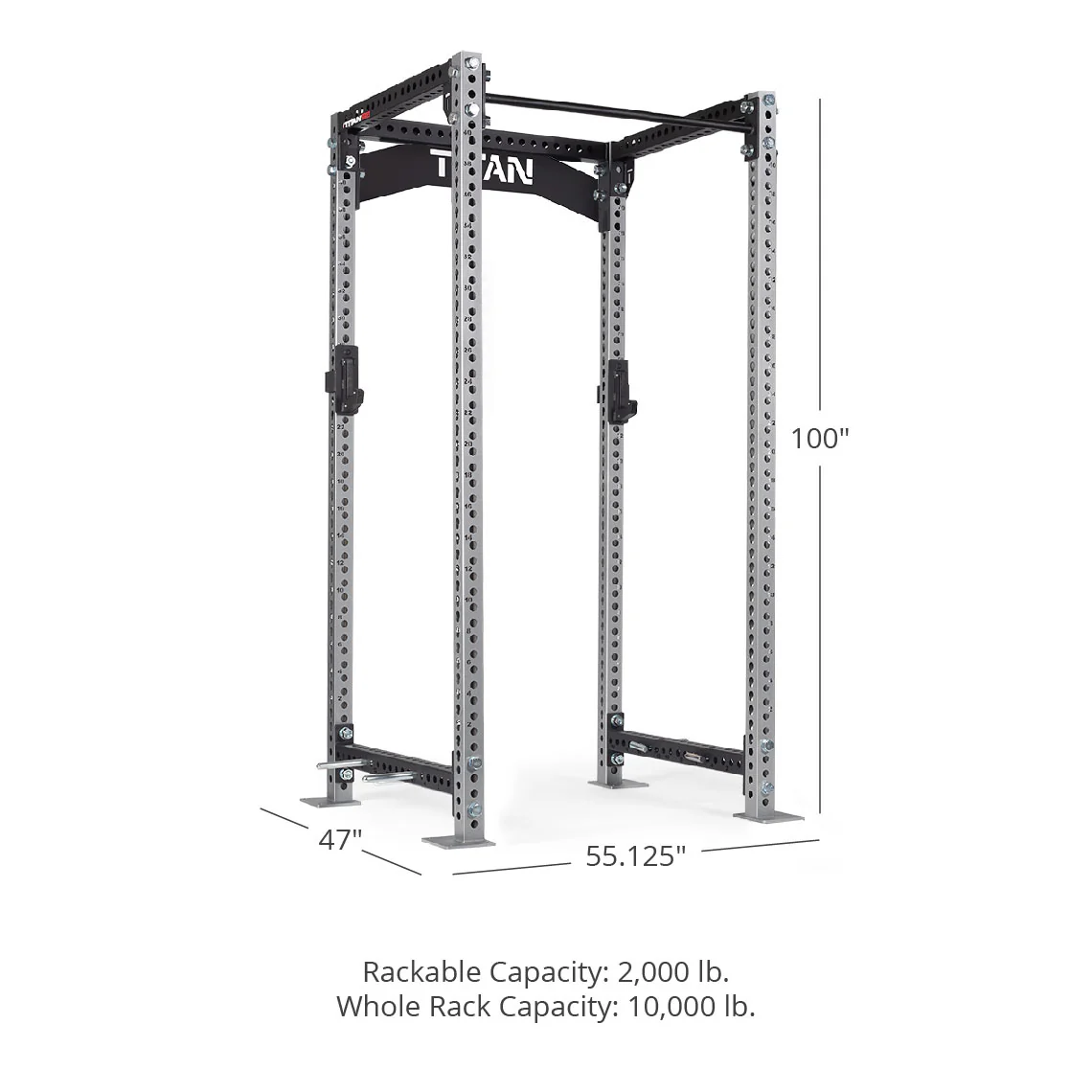TITAN Series Power Rack 100" 36" - Image 214