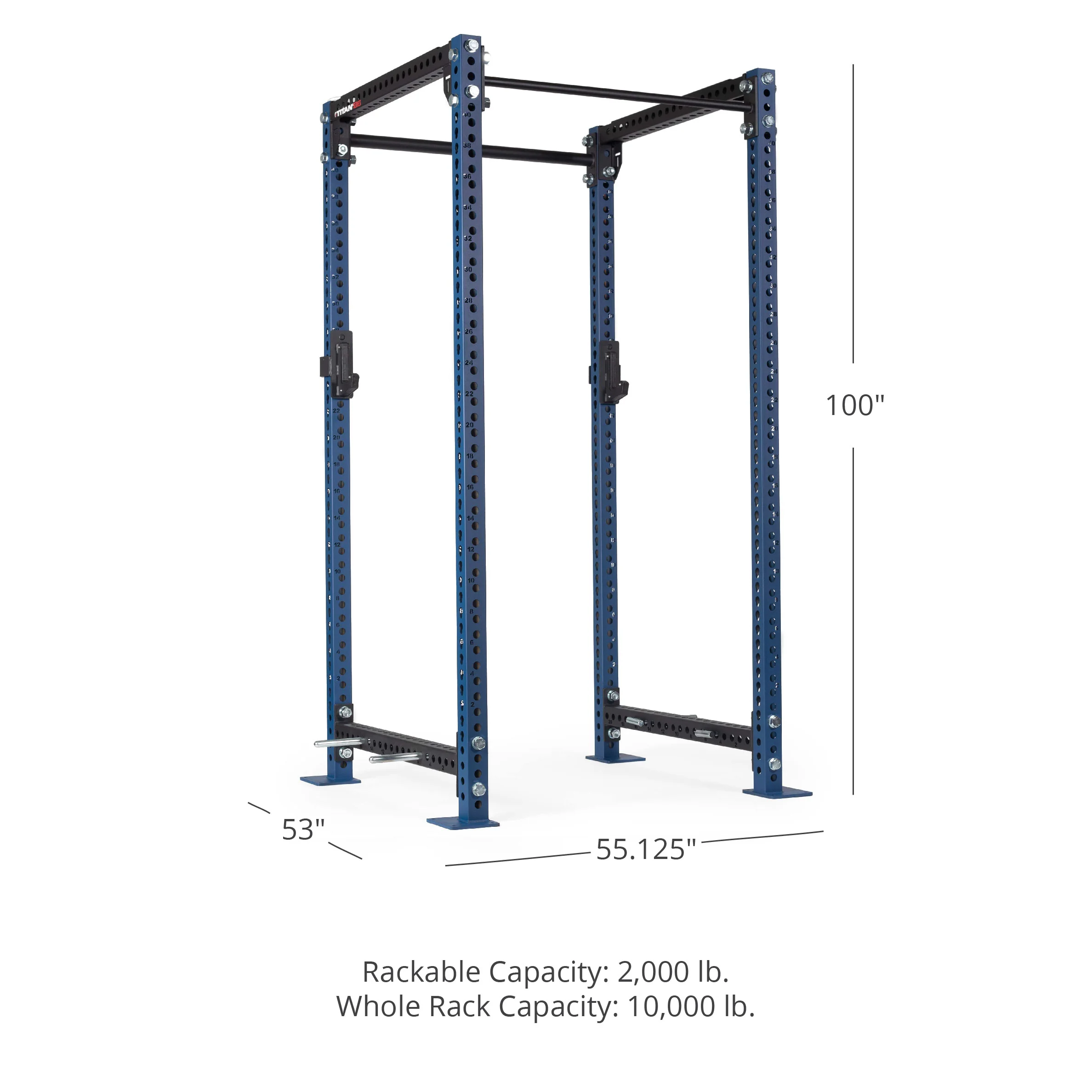 TITAN Series Power Rack 100" 42" - Image 11