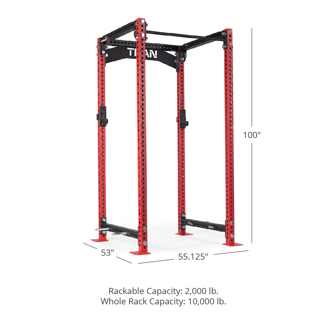 TITAN Series Power Rack 100" 42" - Image 167