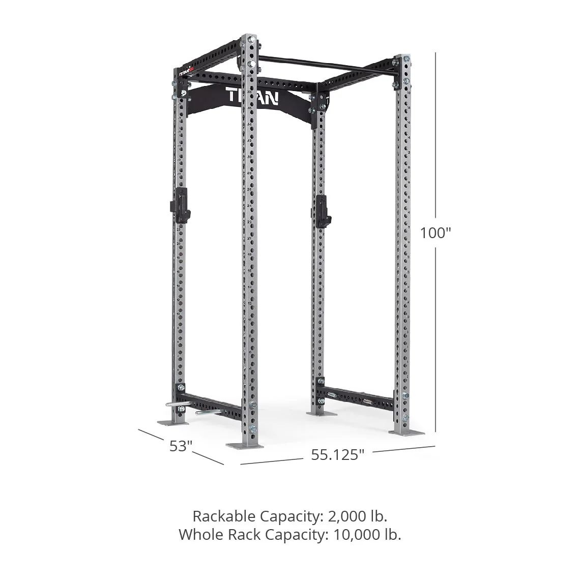 TITAN Series Power Rack 100" 42" - Image 216
