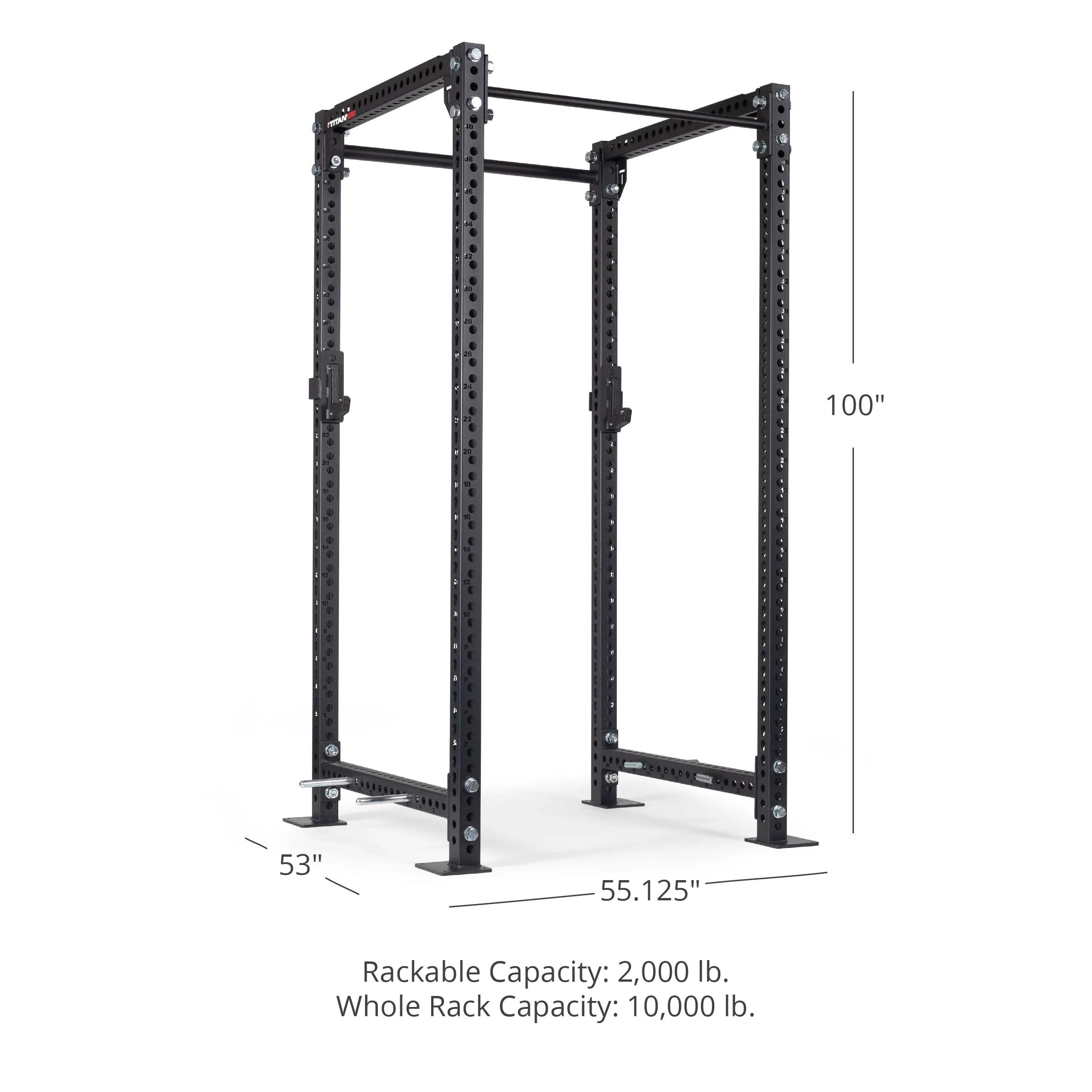 TITAN Series Power Rack 100" 42" - Image 73