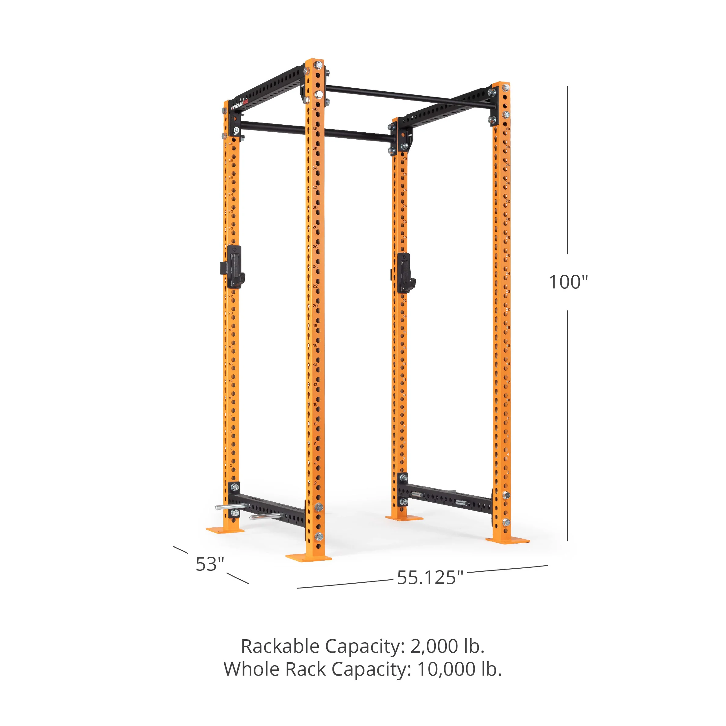 TITAN Series Power Rack 100" 42" - Image 85