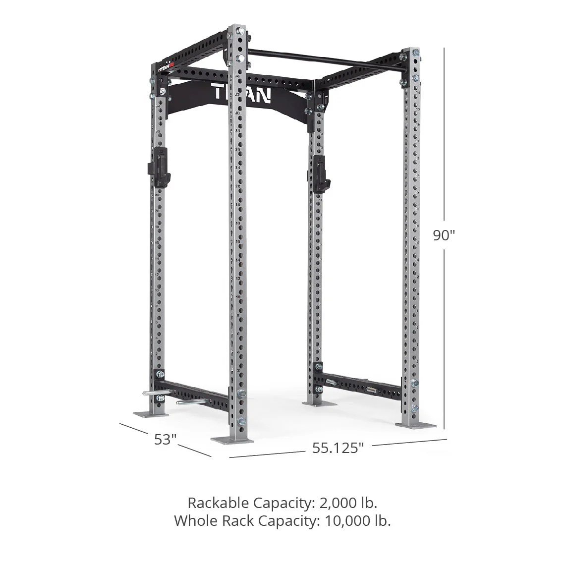 TITAN Series Power Rack 90" 42" - Image 173