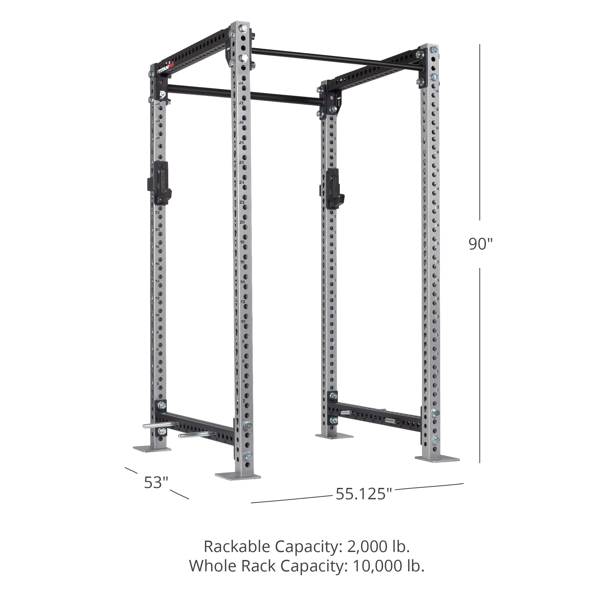 TITAN Series Power Rack 90" 42" - Image 25